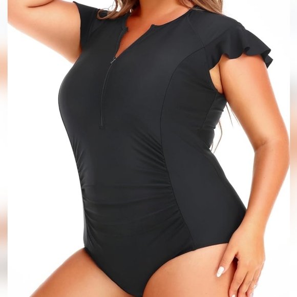 HOLIPICK One Piece Tummy Control Swimsuit - Picture 5 of 7